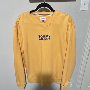 Tommy Hilfiger Yellow Crewneck Sweater